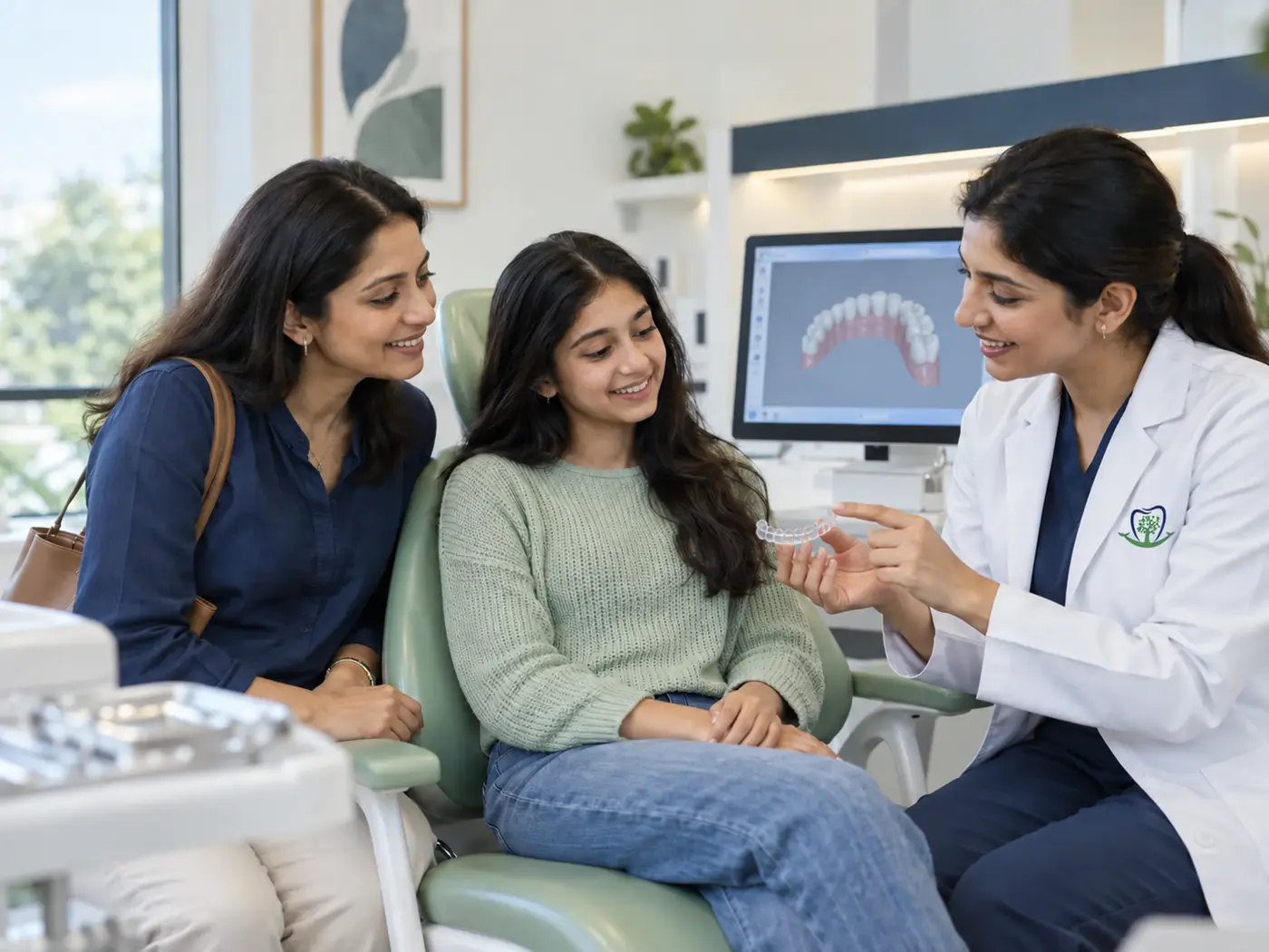 Braces and teeth straightening consultation at GardenCity Smiles™